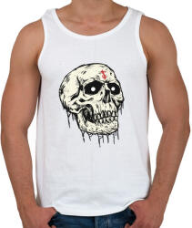 printfashion Beast Design Skull - Férfi atléta - Fehér (835952)