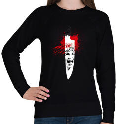 printfashion Psycho - Női pulóver - Fekete (2877725)
