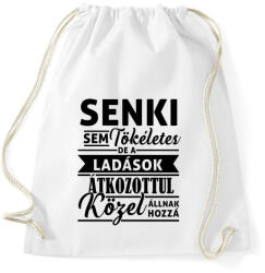 printfashion A Ladások tökéletesek - Sportzsák, Tornazsák - Fehér (1066461)