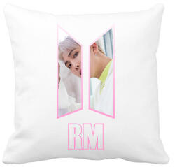 printfashion BTS RM - Párnahuzat, Díszpárnahuzat - Fehér (1970749)