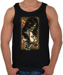 printfashion A tűz rejtett arca - Férfi atléta - Fekete (49377)