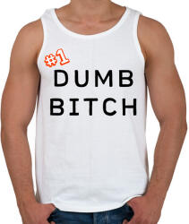 printfashion Top1 Bolond - Férfi atléta - Fehér (2942272)