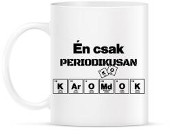 printfashion Én csak periodikusan káromkodok - Bögre - Fehér (16527721)