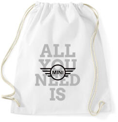 printfashion All you need is MINI - Sportzsák, Tornazsák - Fehér (9959115)