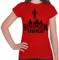 printfashion Max Stranger Things - Női póló - Piros (7501293)