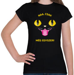 printfashion Még egyszer - Női póló - Fekete (10457968)
