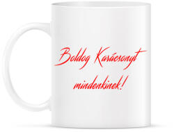 printfashion Boldog Karácsonyt - Bögre - Fehér (11127592)