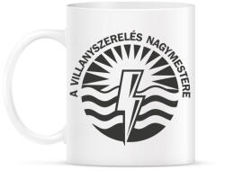 printfashion A villanyszerelés nagymestere - Bögre - Fehér (6572113)