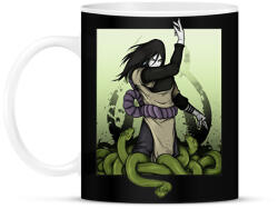 printfashion Orochimaru with snakes - Bögre - Fekete (7208188)