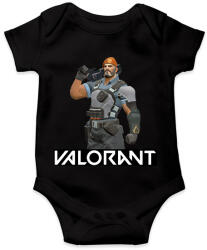 printfashion Valorant Brimstone - Baba Body - Fekete (2526789)