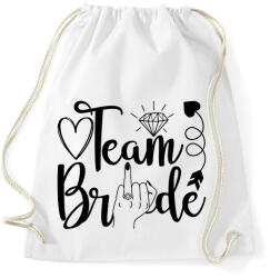 printfashion Team Bride gyűrűvel - Sportzsák, Tornazsák - Fehér (16852299)