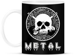 printfashion metal skull - Bögre - Fekete (1746797)