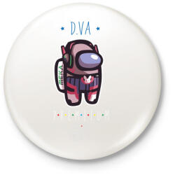 printfashion Among us D. VA 2 premium skin set - Kitűző, hűtőmágnes - Fehér (4206252)