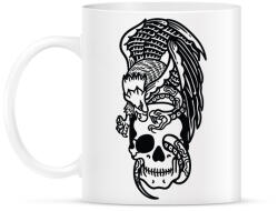 printfashion Skull&Eagle - Bögre - Fehér (2428793)