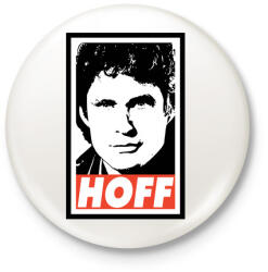 printfashion HOFF - Kitűző, hűtőmágnes - Fehér (3075149)