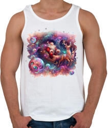 printfashion Mikulás - Férfi atléta - Fehér (15043605)