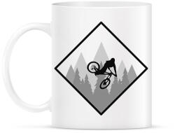 printfashion Biker Mountain - Bögre - Fehér (1647094)