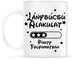 printfashion Lánybúcsú alakulat Party folyamatban - Bögre - Fehér (16486613)