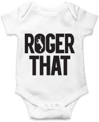 printfashion Roger That? - Baba Body - Fehér (2569934)