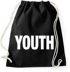 printfashion YOUTH - Sportzsák, Tornazsák - Fekete (1042683)