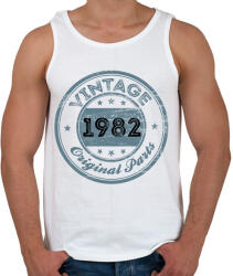 printfashion 1982 - Férfi atléta - Fehér (12162391)