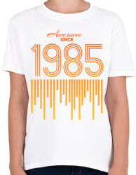 printfashion 1985 - Gyerek póló - Fehér (12154441)