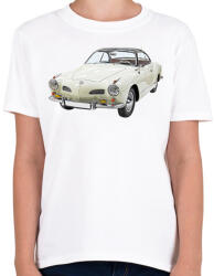 printfashion VW Karmann Ghia - Gyerek póló - Fehér (15542870)
