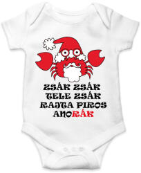 printfashion Télapó itt van - rák - Baba Body - Fehér (4103949)