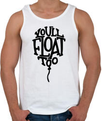 printfashion IT - You'll float too - Férfi atléta - Fehér (16722514)