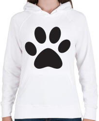 printfashion Mancs - fekete - Női kapucnis pulóver - Fehér (10203127)