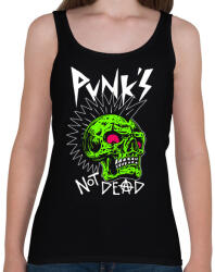 printfashion Punks not dead - Női atléta - Fekete (5340665)
