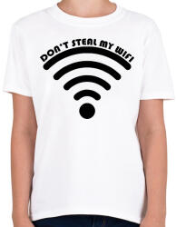 printfashion Wifi - páros1 - Gyerek póló - Fehér (15595983)