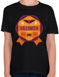 printfashion Halloween Scary Party - Gyerek póló - Fekete (1822544)