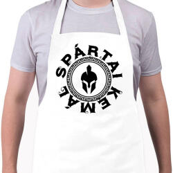 printfashion Spártai Kemál - Kötény - Fehér (4913213)