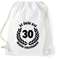 printfashion Örök ifjú - Sportzsák, Tornazsák - Fehér (2796663)