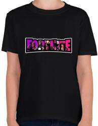 printfashion Fortnite10 - Gyerek póló - Fekete (4323155)