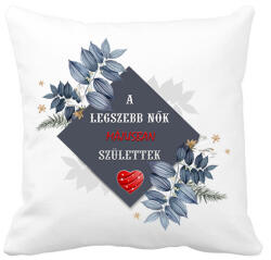 printfashion Legszebb noők május - Párnahuzat, Díszpárnahuzat - Fehér (2750643)