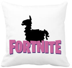 printfashion Fortnite Lama - Párnahuzat, Díszpárnahuzat - Fehér (979542)