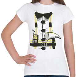 printfashion Tűzoltó póló - Női póló - Fehér (11751277)