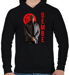 printfashion dembe - Férfi kapucnis pulóver - Fekete (2579718)