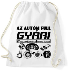 printfashion GYÁRI kocsi - Sportzsák, Tornazsák - Fehér (4845396)