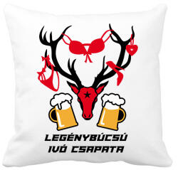 printfashion Ivó csapat - Párnahuzat, Díszpárnahuzat - Fehér (2617101)