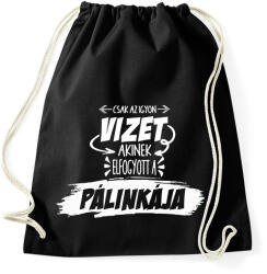 printfashion Fontos pálinka infó! - Sportzsák, Tornazsák - Fekete (4840825)