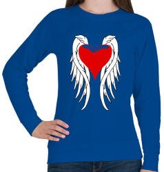 printfashion Angel - Női pulóver - Királykék (15091844)