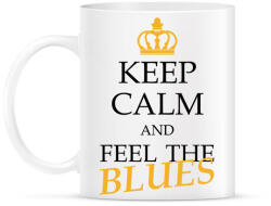 printfashion Keep calm - Blues - Bögre - Fehér (7656754)