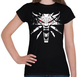 printfashion Witcher - Női póló - Fekete (5752736)