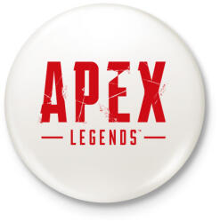 printfashion Apex Legends - Kitűző, hűtőmágnes - Fehér (3078870)