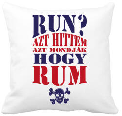 printfashion Azt hittem rum - Párnahuzat, Díszpárnahuzat - Fehér (4112669)