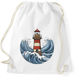 printfashion Világítótorony - Sportzsák, Tornazsák - Fehér (13991443)