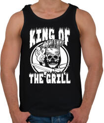 printfashion Grill király - Férfi atléta - Fekete (1514050)
